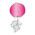 geboorteborden olifantjes ballon roze